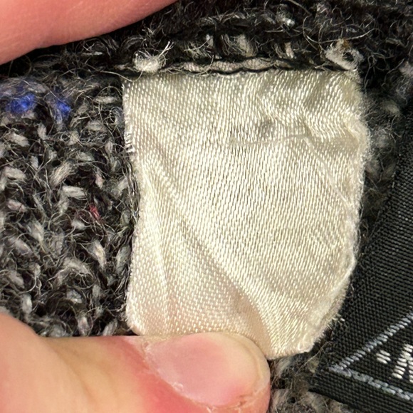 Vintage Kennington 80’s Sweater Made in Italy Wool Blend Abstract Pattern size L - Picture 4 of 8